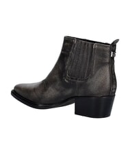 GUESS WYNIE Bottines en cuir, talon de 4,5 cm NOIR - Chaussures Femme - 3
