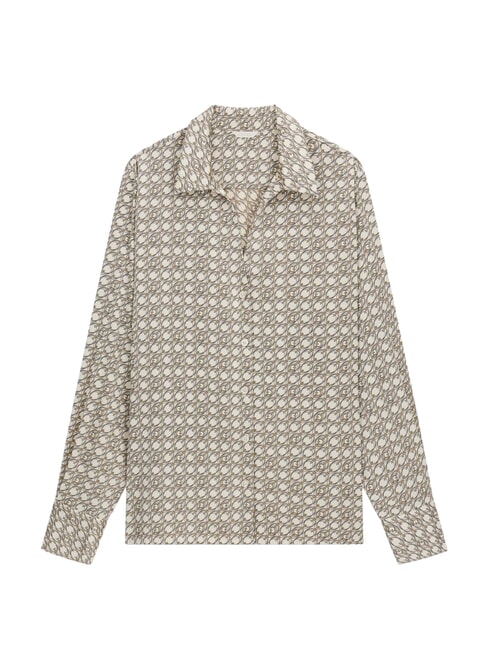 NEW CONCETTA Chemise cha&icirc;ne ovale imprim&eacute;e g p - Chemises