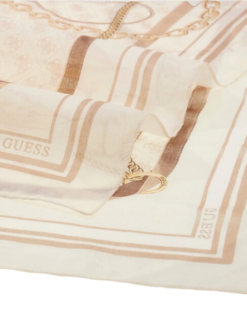PRINTED &Eacute;charpe &agrave; motif cha&icirc;ne OFFWHITE - &Eacute;charpes