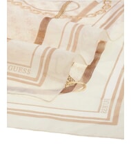 GUESS PRINTED &Eacute;charpe &agrave; motif cha&icirc;ne OFFWHITE - &Eacute;charpes - 2