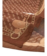 GUESS LINDSEY PRINTED &Eacute;charpe &agrave; motif g&eacute;om&eacute;trique marron - &Eacute;charpes - 2