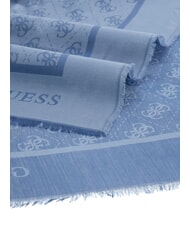 GUESS JACQUARD &Eacute;charpe monogramm&eacute;e bleu paisible - &Eacute;charpes - 2