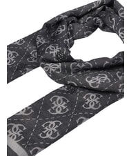 GUESS JACQUARD &Eacute;charpe monogramm&eacute;e NOIR - &Eacute;charpes - 2