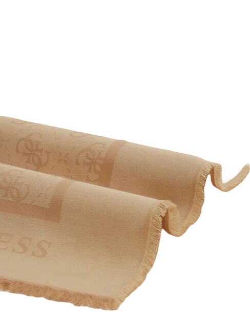 JACQUARD &Eacute;charpe monogramm&eacute;e BEIGE - &Eacute;charpes