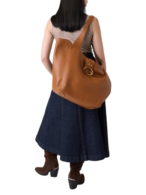 CAMDEN sac de courses, sac bandouli&egrave;re COGNAC - Sacs pour Femme