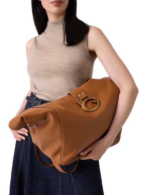 CAMDEN sac de courses, sac bandouli&egrave;re COGNAC - Sacs pour Femme