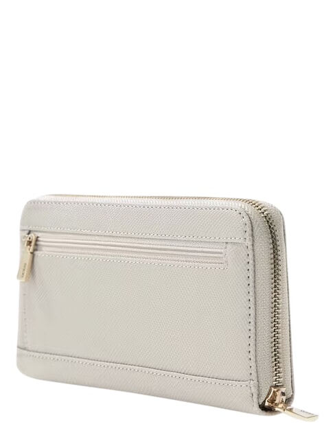 LAUREL 2 Grand portefeuille zipp&eacute; BEIGE - Portefeuilles Femme