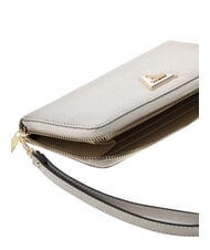 GUESS LAUREL 2 Grand portefeuille zipp&eacute; BEIGE - Portefeuilles Femme - 4