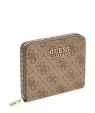GUESS COLEEN portefeuille compact &agrave; fermeture &eacute;clair LOGO DE LAIT - Portefeuilles Femme - 3