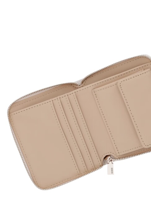 COLEEN portefeuille compact &agrave; fermeture &eacute;clair OFFWHITE - Portefeuilles Femme