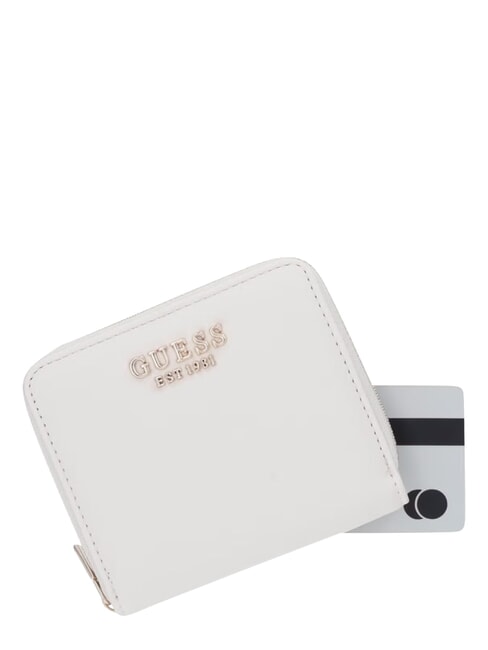 COLEEN portefeuille compact &agrave; fermeture &eacute;clair OFFWHITE - Portefeuilles Femme