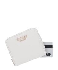GUESS COLEEN portefeuille compact &agrave; fermeture &eacute;clair OFFWHITE - Portefeuilles Femme - 4
