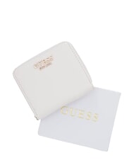 GUESS COLEEN portefeuille compact &agrave; fermeture &eacute;clair OFFWHITE - Portefeuilles Femme - 5