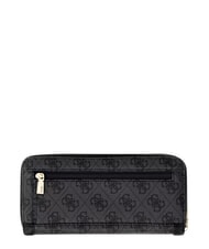 GUESS LINDSEY Grand portefeuille zipp&eacute; grand sac fourre-tout vikky roo coalog - Portefeuilles Femme - 2