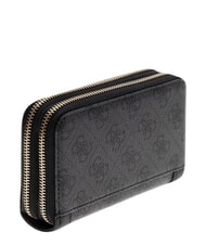GUESS LINDSEY Portefeuille moyen, fermeture &eacute;clair grand sac fourre-tout vikky roo coalog - Portefeuilles Femme - 3
