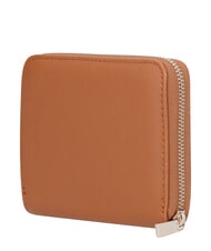 GUESS COLEEN portefeuille compact &agrave; fermeture &eacute;clair sac fourre-tout albury caramel - Portefeuilles Femme - 2