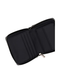 GUESS COLEEN portefeuille compact &agrave; fermeture &eacute;clair NOIR - Portefeuilles Femme - 3