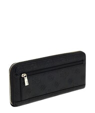 GUESS ELLA Grand portefeuille zipp&eacute; logo noir - Portefeuilles Femme - 3