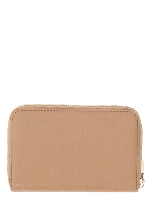 ISOLA portefeuille compact &agrave; fermeture &eacute;clair BEIGE - Portefeuilles Femme