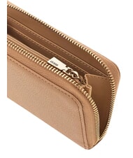 GUESS ISOLA portefeuille compact &agrave; fermeture &eacute;clair BEIGE - Portefeuilles Femme - 3