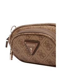 GUESS LATONA pochette de transport &agrave; l'&eacute;paule LOGO DE LAIT - Sacs banane - 5
