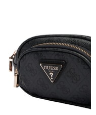 GUESS LATONA pochette de transport &agrave; l'&eacute;paule grand sac fourre-tout vikky roo coalog - Sacs banane - 5