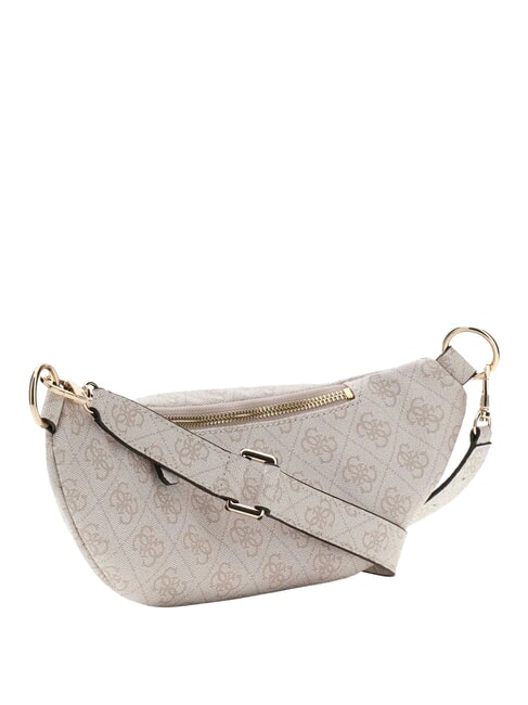 LATONA pochette de transport &agrave; l'&eacute;paule logo en os - Sacs pour Femme