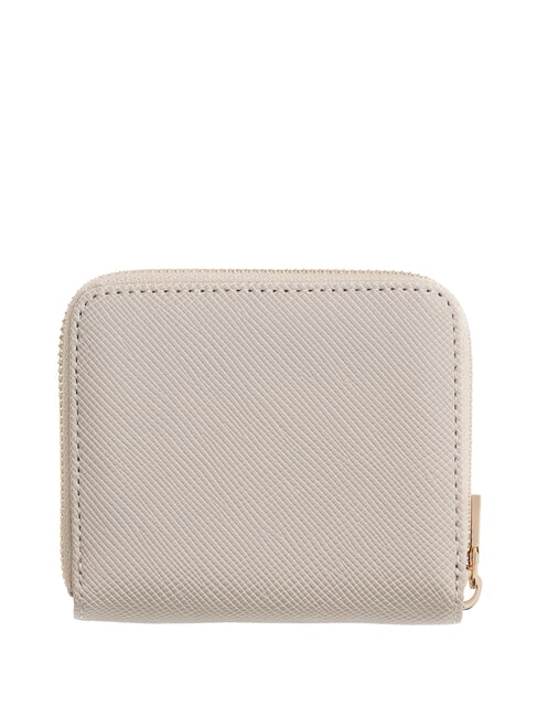 LAUREL 2  Petit portefeuille zipp&eacute; BEIGE - Portefeuilles Femme