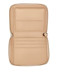 GUESS LAUREL 2 Petit portefeuille zipp&eacute; logo en os - Portefeuilles Femme - 2