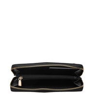 GUESS ISOLA Portefeuille Zip Around NOIR - Portefeuilles Femme - 2