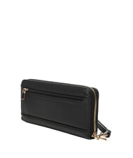 GUESS ISOLA Portefeuille Zip Around NOIR - Portefeuilles Femme - 3