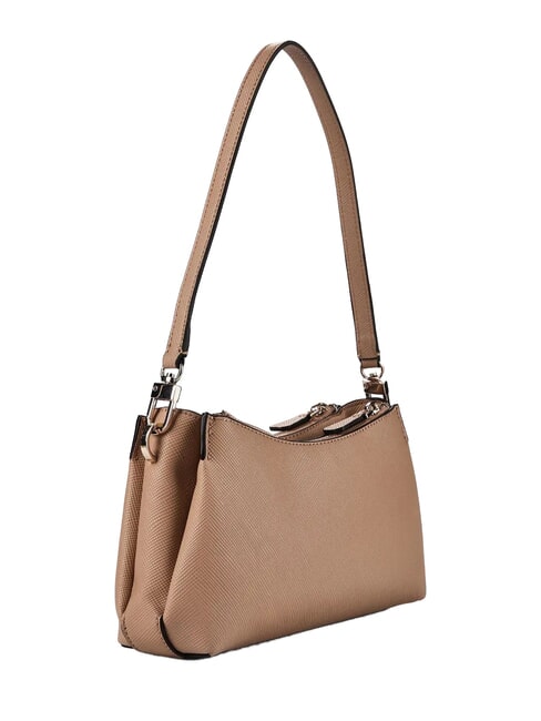 NOELLE 2 Sac bandouli&egrave;re avec bandouli&egrave;re BEIGE - Sacs pour Femme