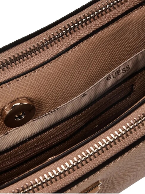 NOELLE 2 Sac bandouli&egrave;re avec bandouli&egrave;re BEIGE - Sacs pour Femme