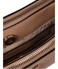 GUESS NOELLE 2 Sac bandouli&egrave;re avec bandouli&egrave;re BEIGE - Sacs pour Femme - 4