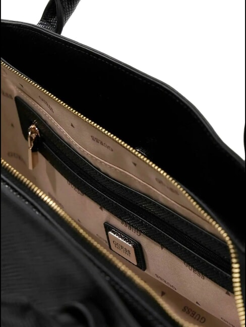 GILDA Sac &agrave; main avec bandouli&egrave;re NOIR - Sacs pour Femme