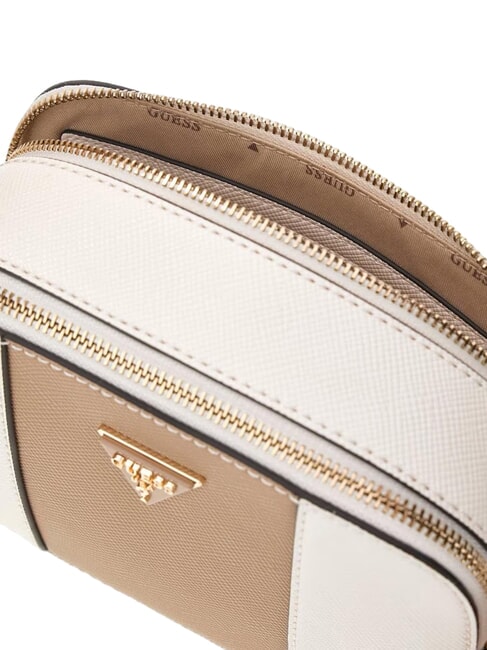 NOELLE 2  Mini sac &agrave; bandouli&egrave;re pour appareil photo blanc cass&eacute;/beige - Sacs pour Femme