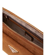 GUESS DEVON sac bandouli&egrave;re COGNAC - Sacs pour Femme - 3