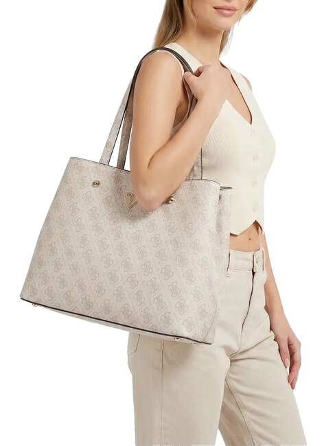MERIDIAN 2 Sac &agrave; bandouli&egrave;re logo en os - Sacs pour Femme