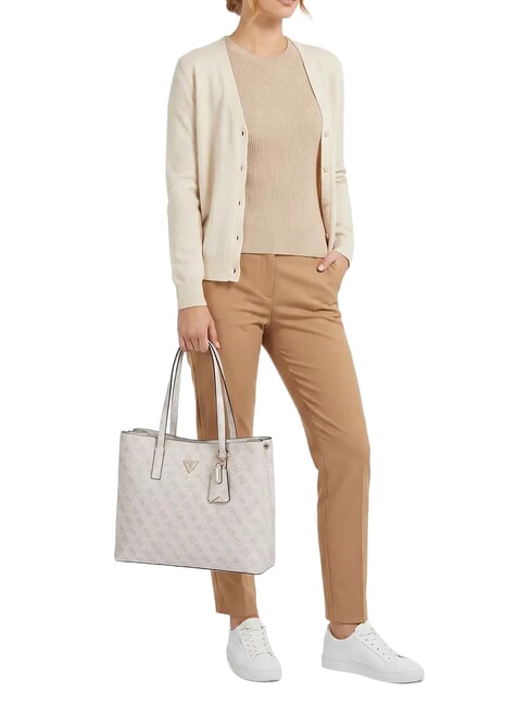 MERIDIAN 2 Sac &agrave; bandouli&egrave;re logo en os - Sacs pour Femme