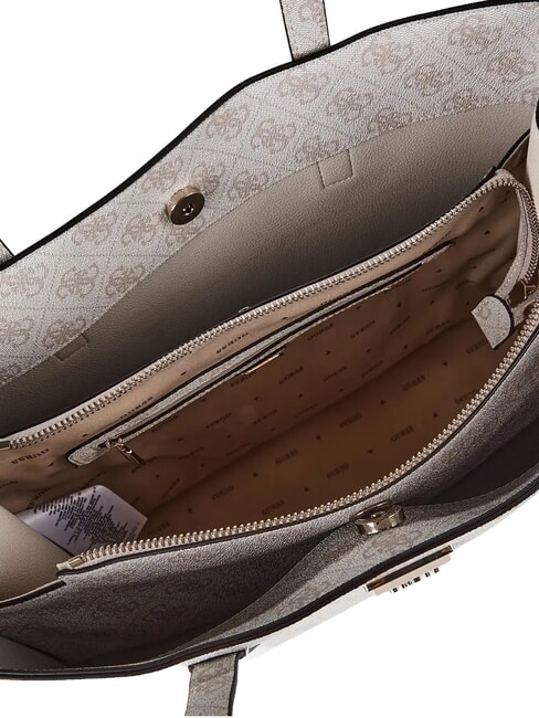 MERIDIAN 2 Sac &agrave; bandouli&egrave;re logo en os - Sacs pour Femme