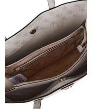 GUESS MERIDIAN 2 Sac &agrave; bandouli&egrave;re logo en os - Sacs pour Femme - 4
