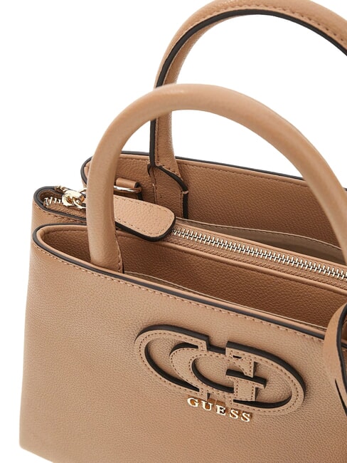 ISOLA Sac &agrave; main avec bandouli&egrave;re BEIGE - Sacs pour Femme