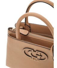 GUESS ISOLA Sac &agrave; main avec bandouli&egrave;re BEIGE - Sacs pour Femme - 3