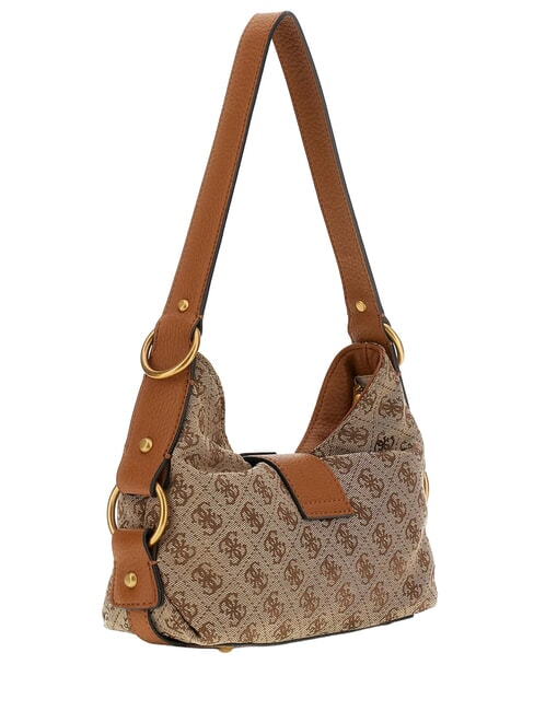 CAMDEN 4G sac bandouli&egrave;re logo lait/cognac - Sacs pour Femme