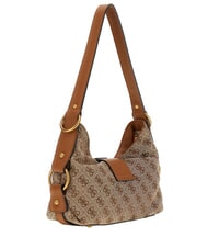 GUESS CAMDEN 4G sac bandouli&egrave;re logo lait/cognac - Sacs pour Femme - 2