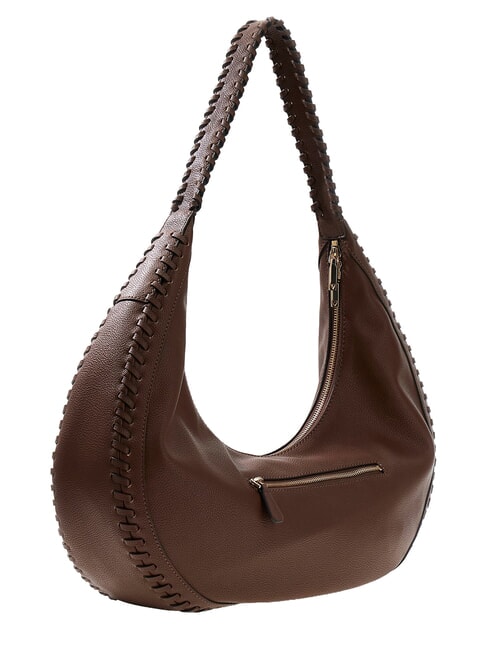 PETRA Grand sac bandouli&egrave;re Chocolat - Sacs pour Femme