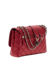 GUESS GIULLY 2 Sac &agrave; bandouli&egrave;re cerise noire - Sacs pour Femme - 2