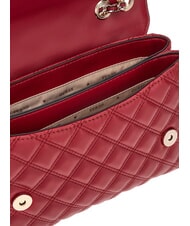 GUESS GIULLY 2 Sac &agrave; bandouli&egrave;re cerise noire - Sacs pour Femme - 3