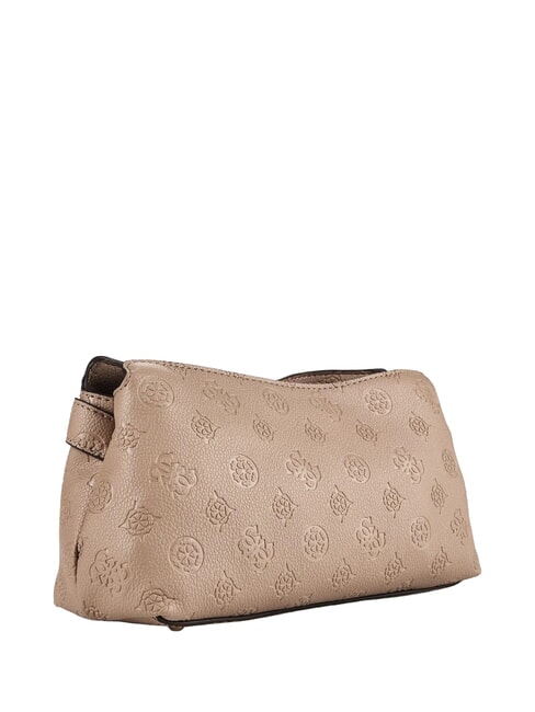 ELLA sac bandouli&egrave;re logo beige - Sacs pour Femme