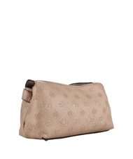 GUESS ELLA sac bandouli&egrave;re logo beige - Sacs pour Femme - 3